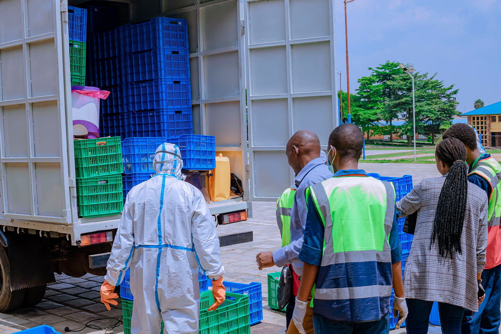 Safe Collection of Expired Chemicals from Schools